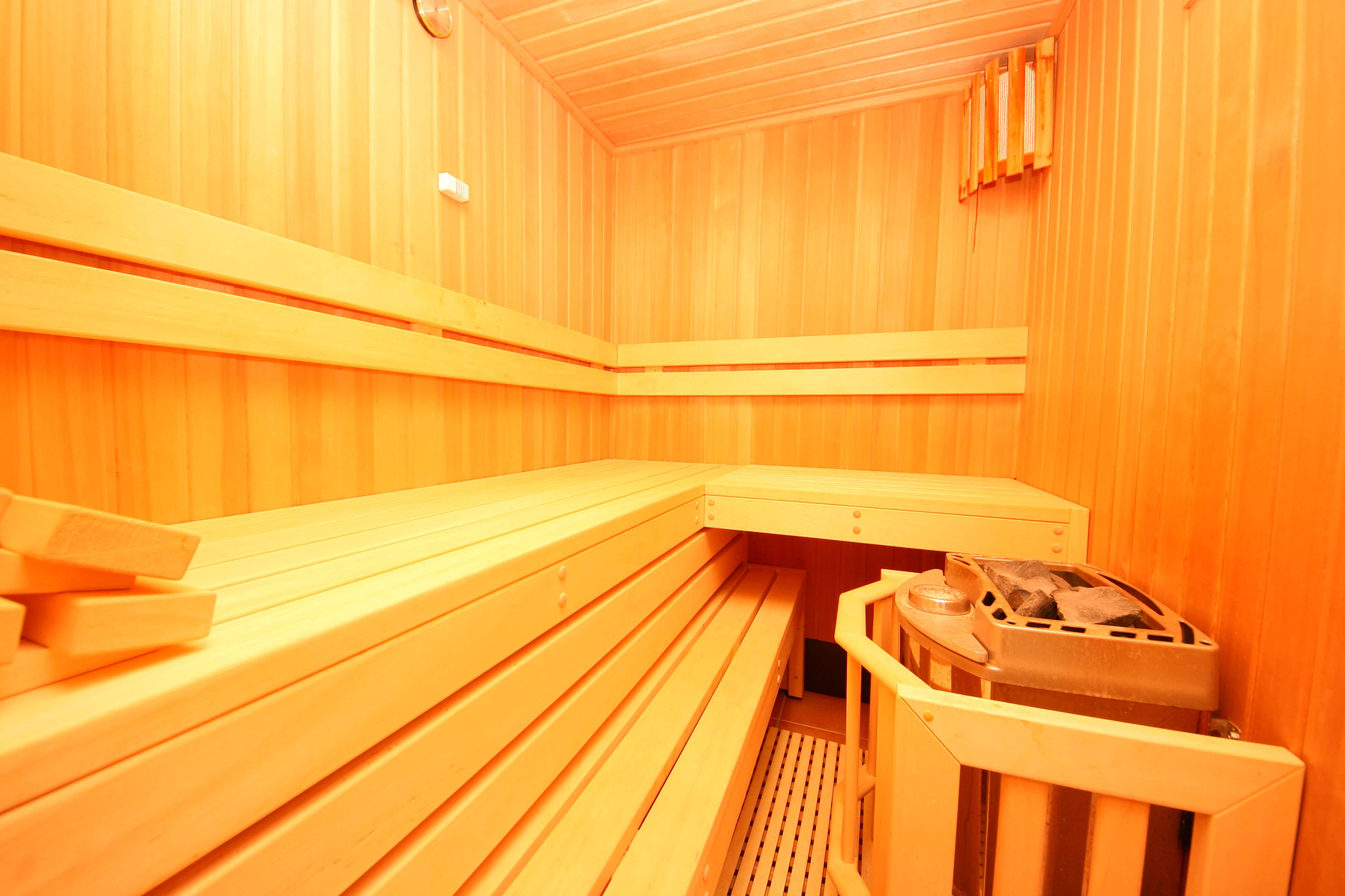 Eine Sauna des Hotel Sonnenklause